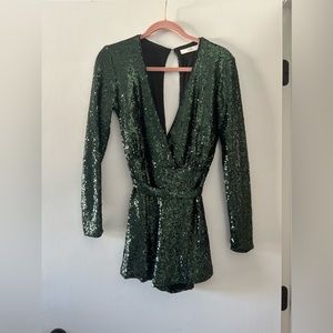 Urban Outfitters Sequin Romper